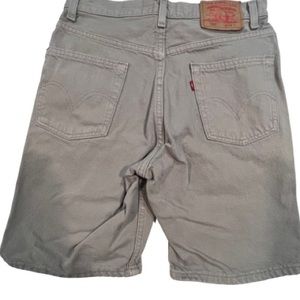 Levi's Men's Grey 505 Shorts Jorts Relaxed Fit VTG style